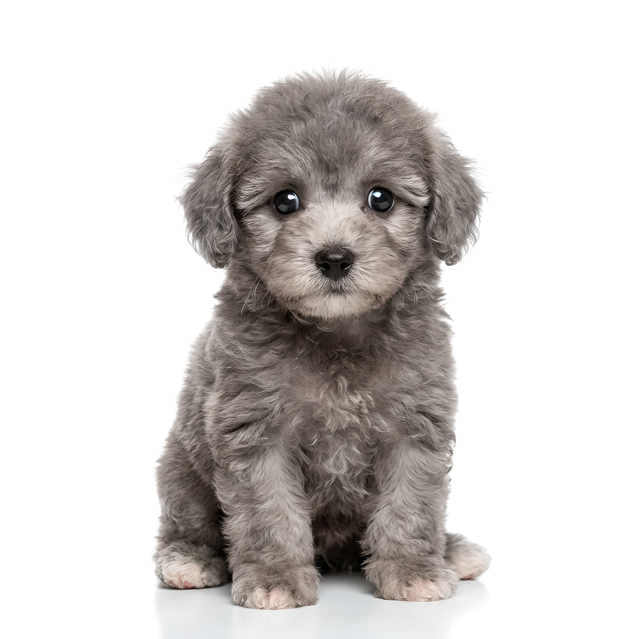 Colgante de Cachorro Caniche en Plata de Ley, Dije de Perro Bebé en 3D - Imagen 8