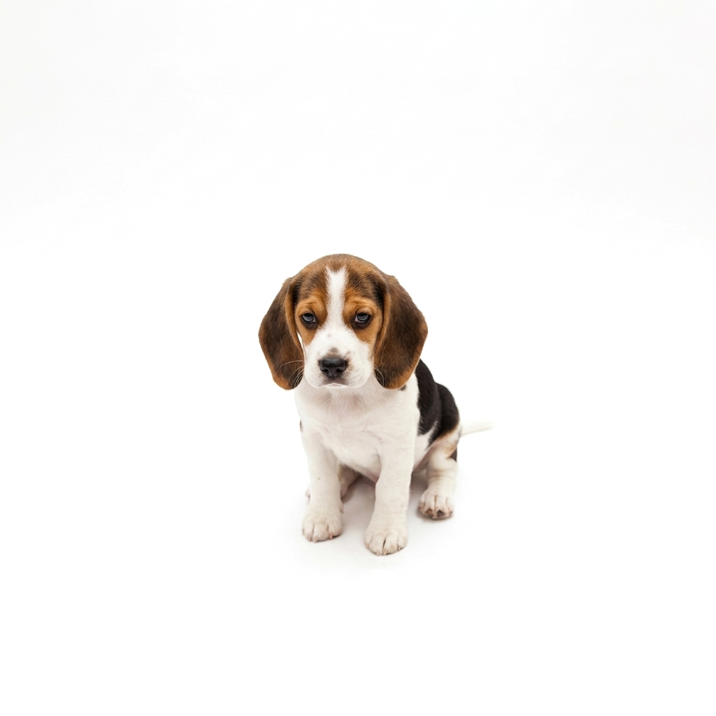 Colgante de Cachorro Beagle en Plata de Ley, Dije de Perro Bebé en 3D - Imagen 5