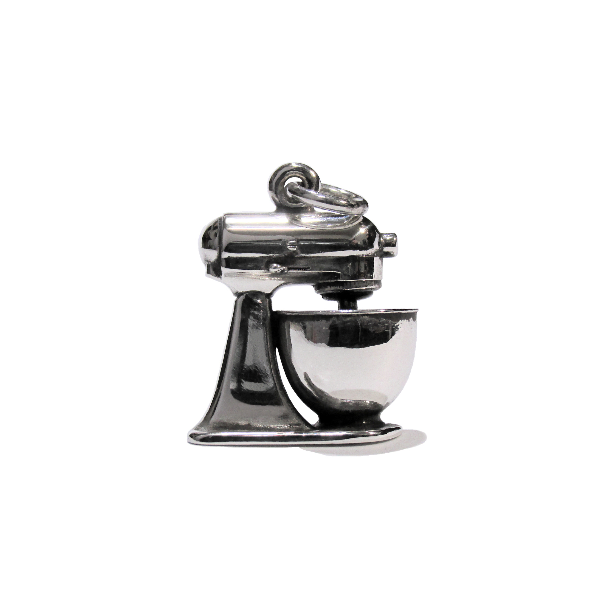 Dije Batidora Planetaria en Plata 925 | Joyería Premium de Pastelería - Imagen 8