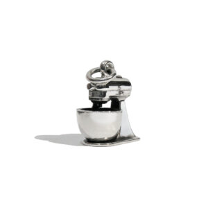 colgante mezcladora planetaria de plata