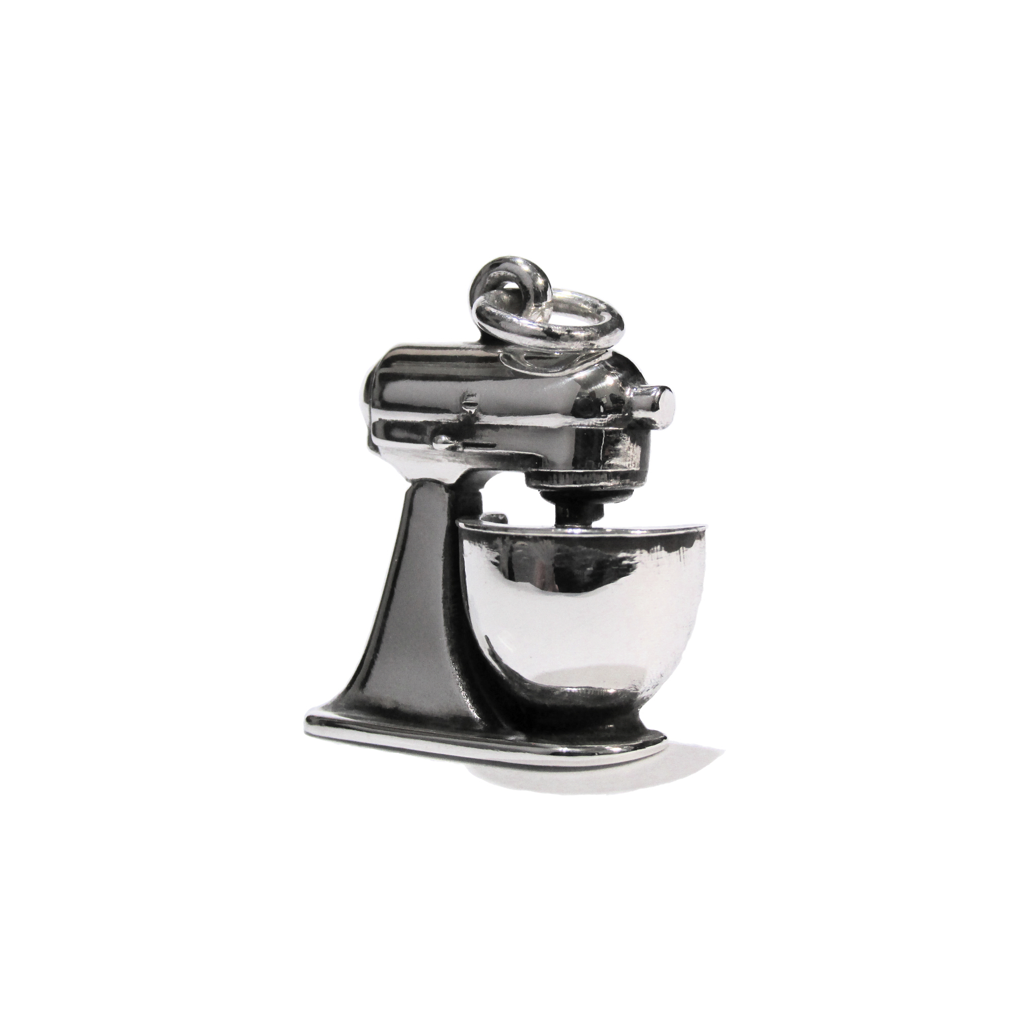 Dije Batidora Planetaria en Plata 925 | Joyería Premium de Pastelería - Imagen 6