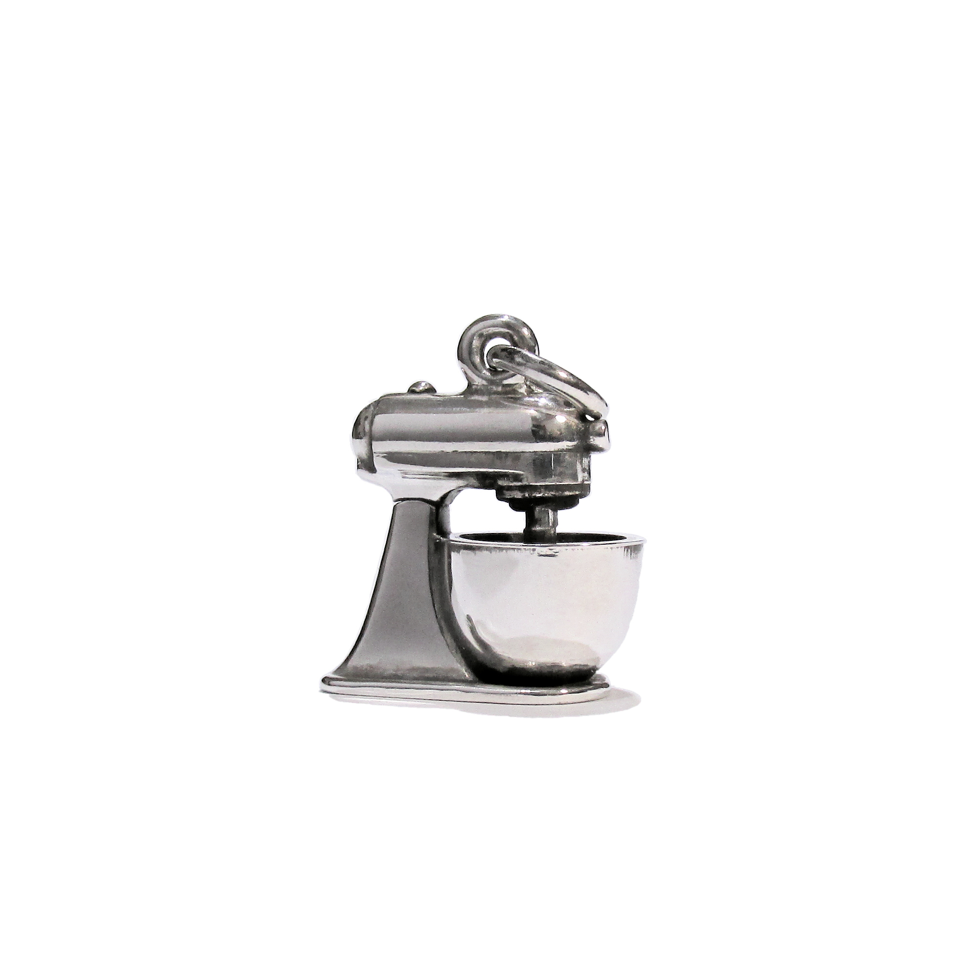 Dije Batidora Planetaria en Plata 925 | Joyería Premium de Pastelería - Imagen 2