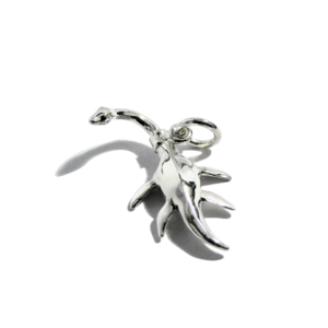 colgante nessie de plata