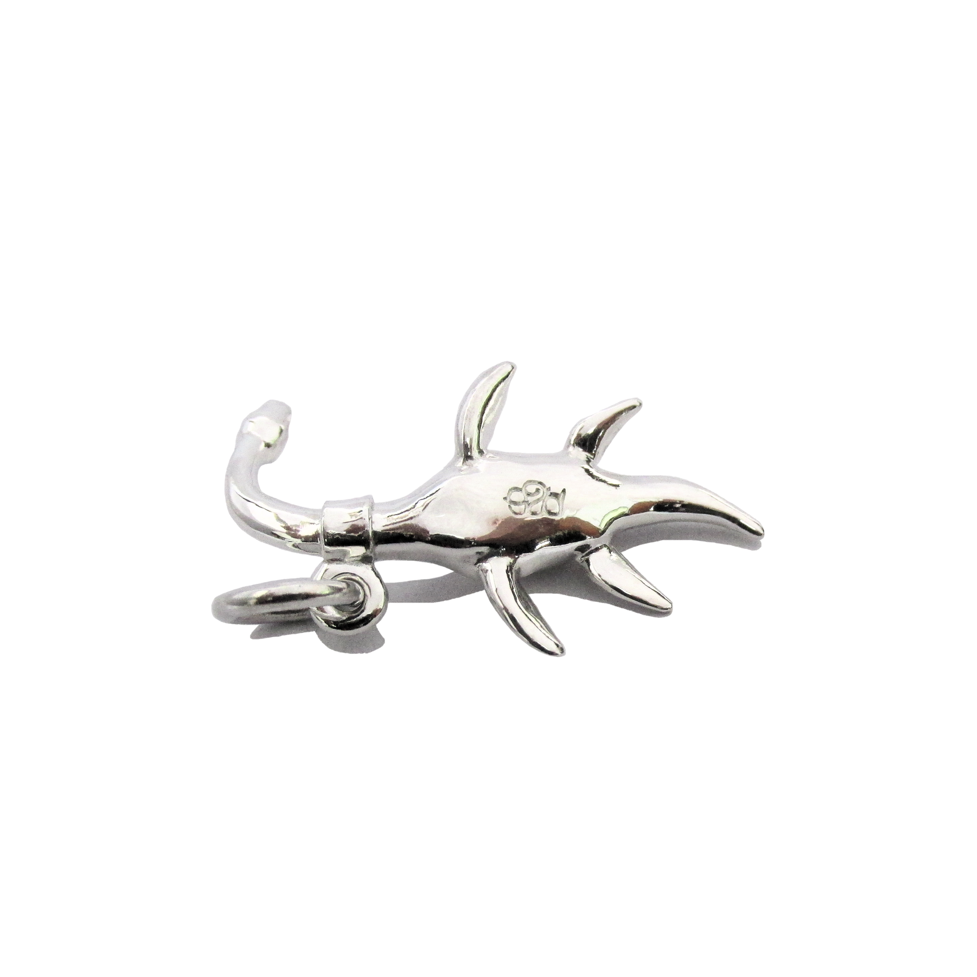 Dije Monstruo del Lago Ness en Plata 925 | Joyería Nessie - Imagen 2