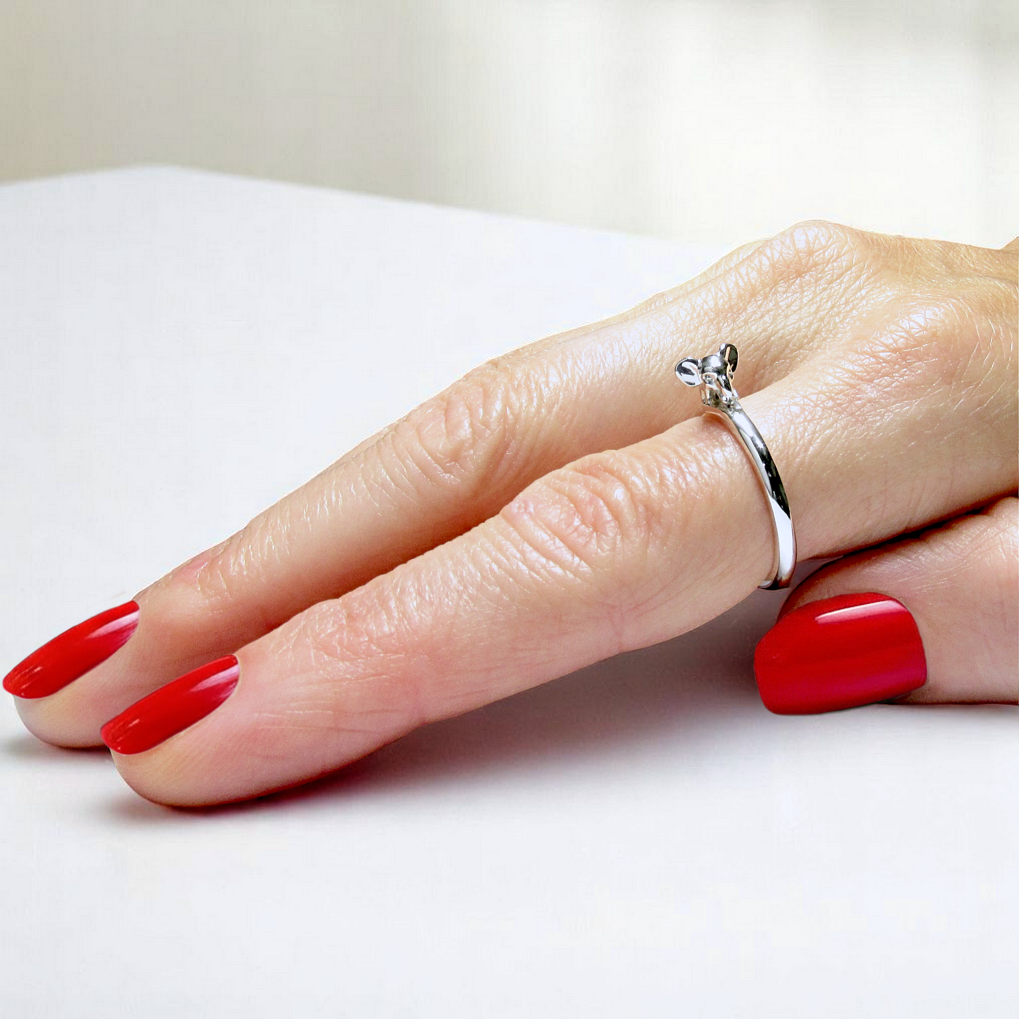 Anillo Elefante en Plata 925 | Colección Criaturas de mi Jardín - Imagen 3