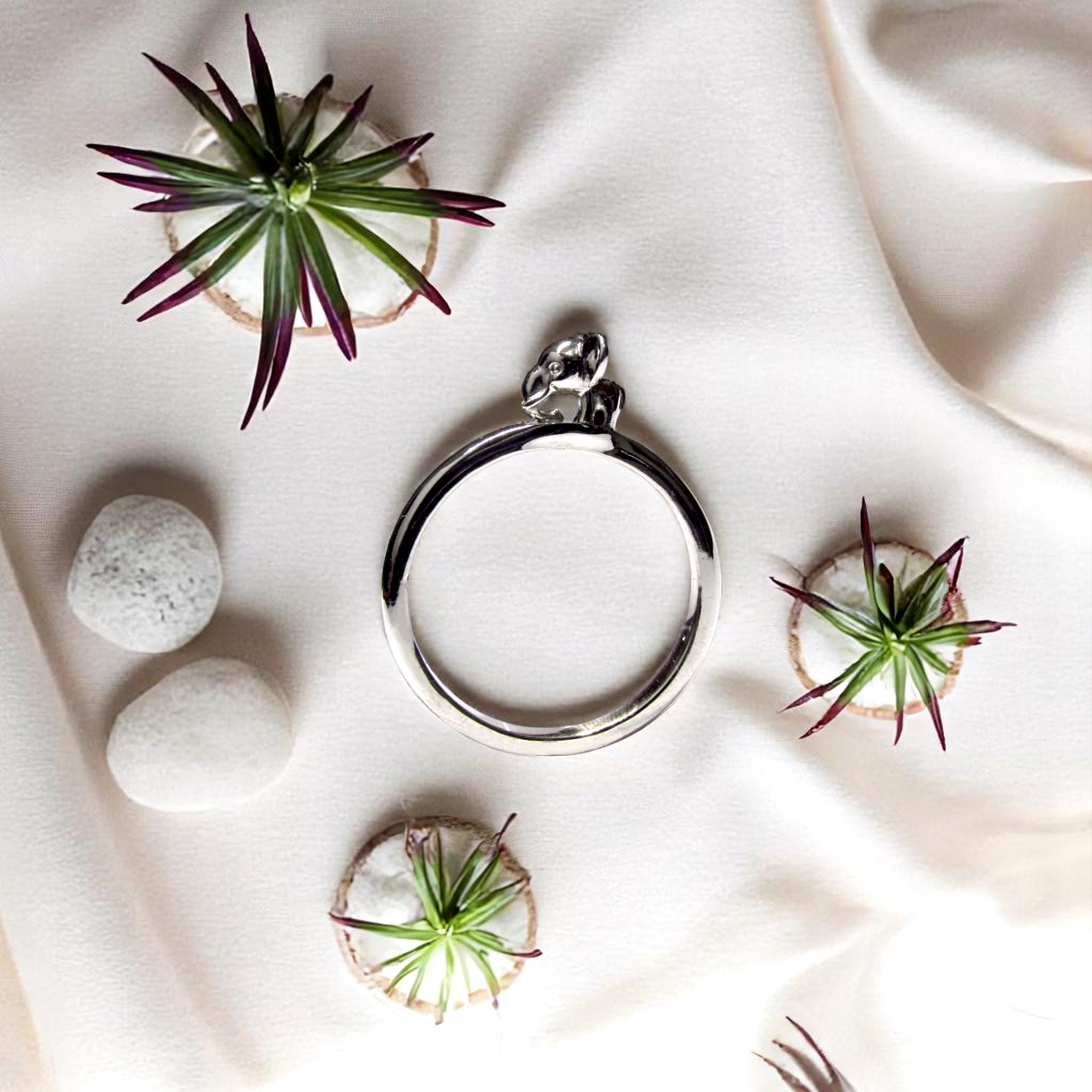 Anillo Elefante en Plata 925 | Colección Criaturas de mi Jardín - Imagen 6