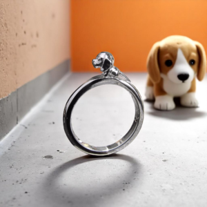 anillo beagle pequeño naif