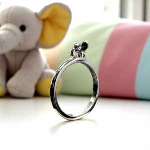 Anillo Elefante en Plata 925 | Colección Criaturas de mi Jardín